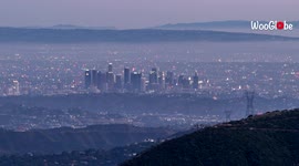 'BREATHTAKING VISUAL of the 4th of July Fireworks Lighting Up the LA Skies '