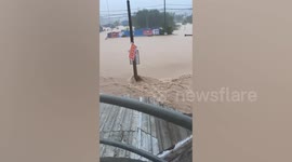 Storm causes severe flash floods in Cambodia