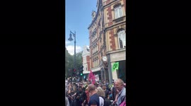 Extinction Rebellion kicks off second day of mass climate protest in London, UK