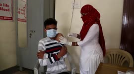 COVID-19 Vaccination Drive For Labourers In Rajasthan, India