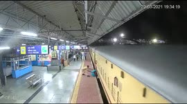 Railway passengers' lives saved by quick-thinking Indian police officers