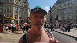 XR Protesters Occupy Oxford Circus, Central London
