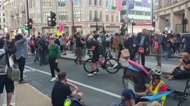UK: Extinction Rebellion Protest Continues In London For Third Straight Days 3