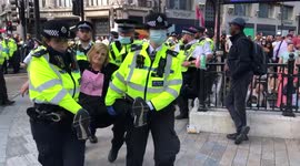 Arrests made as Extinction Rebellion protestors block Oxford Circus