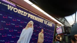 Gemma Collins arrives at Cinderella press night as the princess herself