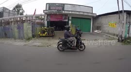 Indonesian garage makes modified motorcycles for riders with disabilities
