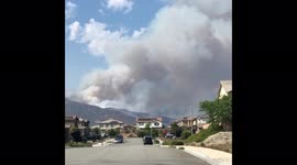 US: South Fire Spreads In San Bernardino County, California, Burning Multiple Homes 2