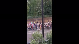 UK: Extinction Rebellion Protesters Occupy Hyde Park Corner