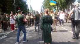 Veterans' March in Kyiv, Ukraine