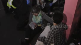 older women being arrested Extinction rebellion obstruction of the highway