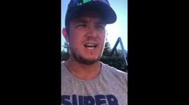 New Zealand dad creates a homemade theme park in the backyard, while in lockdown!