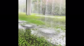 US: Heavy Rain As Category 1 Hurricane Ida Approaches Gulf Coast