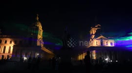 Amazing Light Show In Greenwich