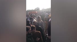 Afghans crowd hotel near Kabul airport hours before explosions