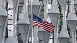 US flag at British Embassy flies at half-mast in honour of Kabul attack victims