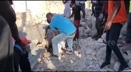 Situation in Haiti right after the earthquake