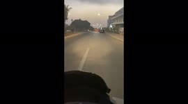 Riding the bike my friend a bike in 4k60fps sunset time in my beautiful city