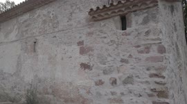 Beautiful shrine hermitage in Vallirana, between forests