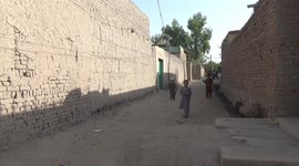 Aftermath of US drone strike in Afghanistan