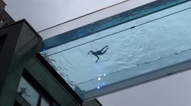 Swim into your home at Sky Pool Embassy Gardens in London