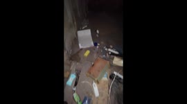 Очень больно смотреть как люди бросая свои вещи, свой дом бегут ради спасения. Брошенный дом