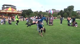 Londoners enjoy Victorian Vauxhall performance on Bank Holiday weekend in August