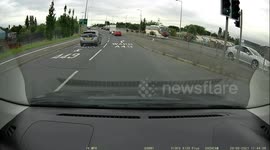 Hit and Run Caught on Dashcamera