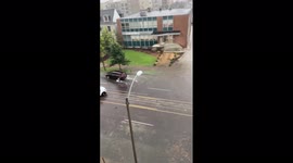 US: Tropical Storm Ida Sweeps Missouri Causing Flash Flooding
