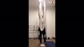'Tell Me You're New to Aerial Yoga Without Telling Me You're New to Aerial Yoga | Yoga Swing Fail'