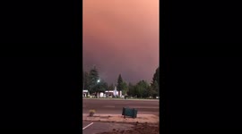 'We're gonna be next' Evacuated resident in Caldor fire's wake stares at apocalyptic skies and wonders aloud about her fate