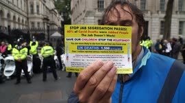 Anti-vaccine - No to Vaccine passport