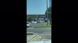 US: People Make Long Lines At Gas Station After Hurricane Ida Landfall