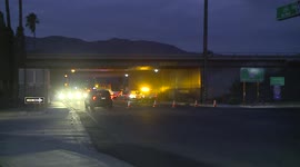 Fuel Tanker Crashes Over the Side Spilling 9000 Gallons of Fuel Causing 5 to 6 Hour Freeway Closure