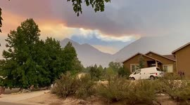 US: Caldor Fire Prompts States Of Emergency With Residents  Evacuation 3