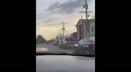 US: People Make Long Lines At Gas Station After Hurricane Ida Landfall 3