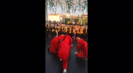 La Casa De Papel Team Started Graduation Party In Egypt