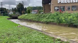 Chartiers Creek Flooding from Tropical Storm Ida v1 09.01.2021