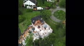 Tornado destroys Maryland mansion