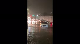 US: Remnants Of Ida Brings Heavy Rain To New York Region