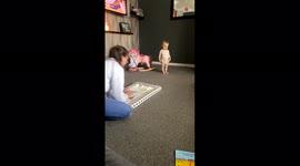 'Baby Girl Faceplants While Surfing the Mat | Try Not to Laugh *4 Million+ Views* '