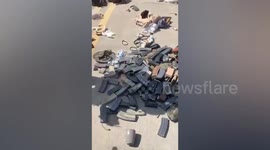Taliban fighters seize U.S. weapons left at Kandahar airport