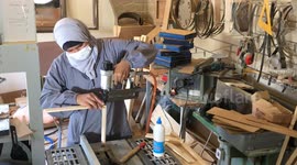 Women in Gaza Strip defy gender norms to take traditionally male jobs in carpentry