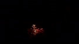 Slow motion video of playing with fire gone wrong (no injuries)