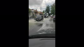 Major floods hit Sochi, Russia, as river Tuapse overflows