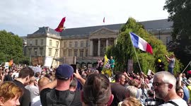 Thousands march across France against Health Pass 'vaccine passport'