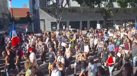 France: Thousands March Across Nation To Protest Vaccine Passport Extended Coverage 5