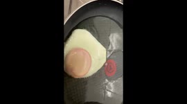 What a Funny Egg - from shell to pan and it’s still shouting