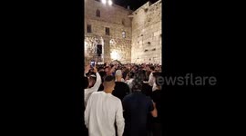 Jews celebrate Rosh Hashanah in Jerusalem, Israel
