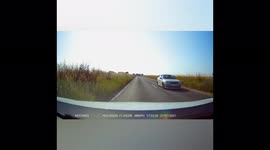 Van Throws Litter from window UK Dash Cam Footage