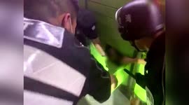 Firefighters rescue boy trapped in delivery locker in eastern China